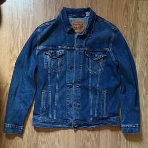 Levi's Men's Dark Blue Denim Jacket